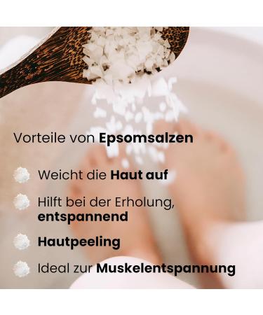 Bleu & Marine Bretania Epsom Salt 500g - Natural Magnesium-Rich Bath Soak for Health & Relaxation | Perfect for Foot & Full Baths - Multi-Colored - Buy Online on GoSupps.com