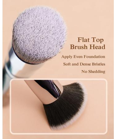 Flat Kabuki Foundation Brush - EIGSHOW Face Makeup Tool for Liquid and Cream Foundation - Kabuki Makeup F614 - Buy Online on GoSupps.com
