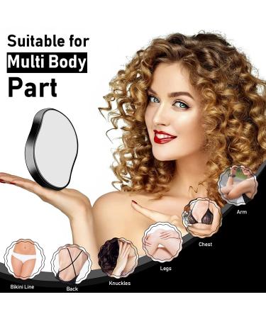 Dgesic Crystal Hair Eraser - Reusable Hair Remover for Men & Women | Painless Exfoliation Tool for Arms, Legs & Back - Buy Online on GoSupps.com