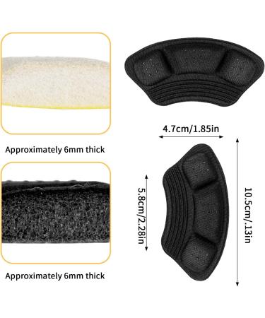 Buy Sibba 6Pcs Heel Grips Inserts - Anti Blister Cushions for Loose Shoes & Boots | Reusable Heel Protectors for Men & Women | Improve Shoe Fit & Comfort - Buy Online on GoSupps.com