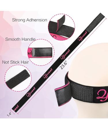 Yuest Elastic Band for Lace Wig | Edge Wrap for No Slip | Adjustable Hair Grip Straps - 2 Count - Buy Online on GoSupps.com