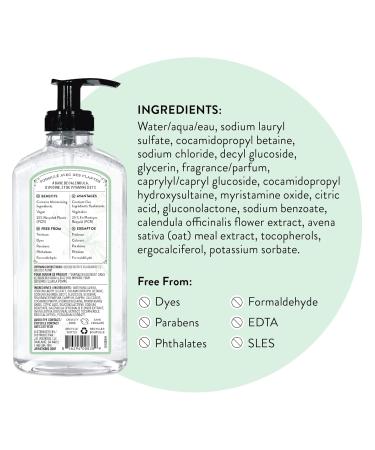 J.R. Watkins Gel Hand Soap, Scented Liquid Hand Wash for Bathroom or Kitchen, USA Made and Cruelty Free, 11 fl oz, Vanilla Mint, 6 Pack - Buy Online on GoSupps.com
