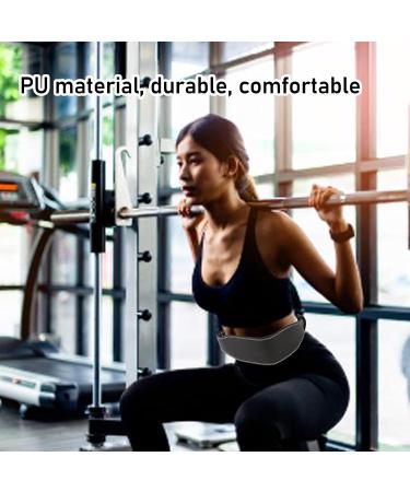 Premium PU Leather Weight Lifting Belt for Squat & Deadlift - Durable Back Support for Strength Training - Buy Online on GoSupps.com