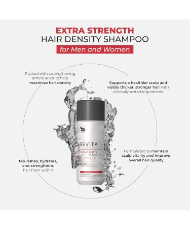 DS Laboratories Revita Extra Strength Shampoo | Hair Growth & Strengthening for Men & Women | DHT Blocker | Sulfate Free Biotin Shampoo - International Shipping Available - Buy Online on GoSupps.com