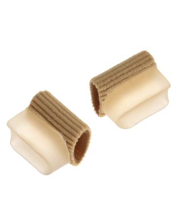 2pcs Gel Silicone Toe Bunion Straightener Separator Tube Bandage Pad Corrector Cushion