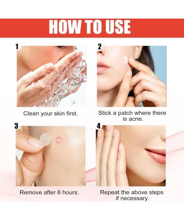 Zit Patches for Acne - 108Pcs Tea Tree Oil Clear Invisible Hydrocolloid Spot Dots - Day & Night Use - Buy Online on GoSupps.com
