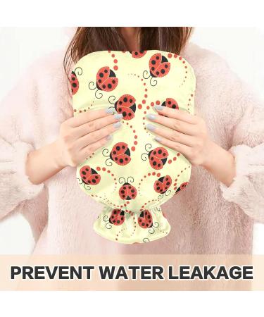 1L Cartoon Lady Beetle Heat Bottle - Durable Warm-Up Bag for Pain Relief & Heat Therapy - Buy Online on GoSupps.com