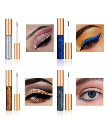 Buy Freeorr 10 Colors Liquid Glitter Eyeliner - Durable Waterproof Metallic Shimmer Eyeshadow Set - Buy Online on GoSupps.com