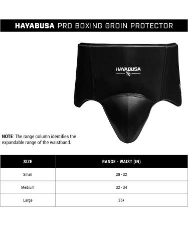 Large Men's Hayabusa Pro Boxing Groin Protector - Protection for Professional Boxing - Buy Online on GoSupps.com