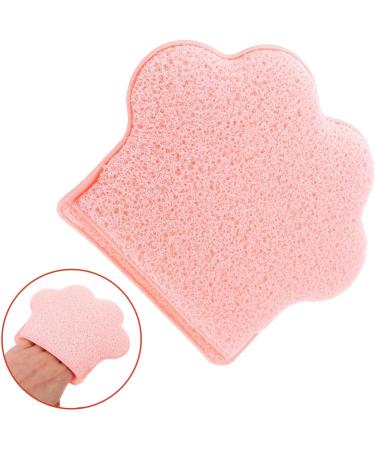 Baluue Makeup Cleansing Puff Face Washing Sponge Makeup Remover Pad Cute Cat Shaped Hydrophilic Soft Exfoliator Puff for Deep Cleansing Skin Care Pink - Buy Online on GoSupps.com
