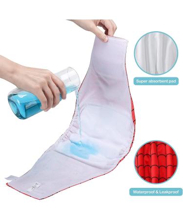 Avont 3 Pieces Reusable Dog Diapers & Belly Bands for Male Dogs - Washable Eco-Friendly Incontinence Solution - Size S (29-34cm) with Flag/Star/Spider-Man Designs - Buy Online on GoSupps.com