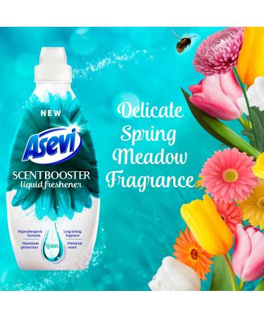 Asevi Liquid Laundry Freshener - In Wash Scent Booster 720ml - 36 Washes - Green - Buy Online on GoSupps.com