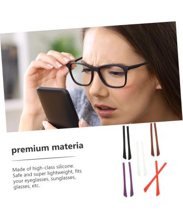Lurrose 5 Pairs Slipproof Glasses Hook - Creative Protective Handles & Ear Pads for Maximum Comfort | International Shipping Available - Buy Online on GoSupps.com