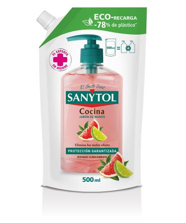 SANYTOL Sanytol Eco Antibacterial Kitchen Soap Refill 500ml
