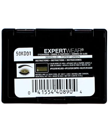 Maybelline New York Expert Wear Eyeshadow Forest Green - 0.09 Ounce - Buy Online on GoSupps.com