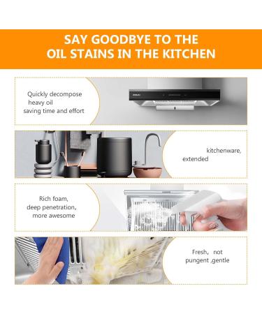 Foam Spray & Cleaner Set - Oven Cleaner All-Purpose Spray Grease Remover (2 PCS) | International Shipping - Buy Online on GoSupps.com