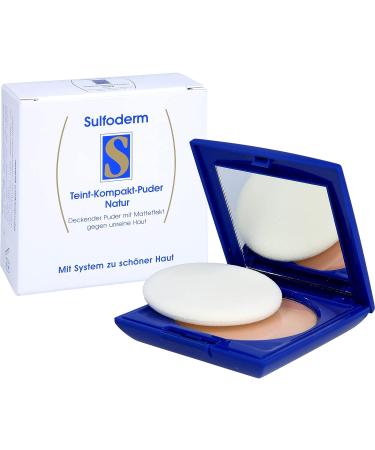 Sulfoderm S Teint-Kompakt-Puder 10g - High-Quality Compact Powder for Flawless Skin - Buy Online on GoSupps.com