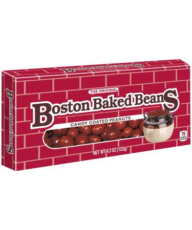 Boston Baked Beans Candy Coated Peanuts, 4.3 Ounce, Pack of 12
