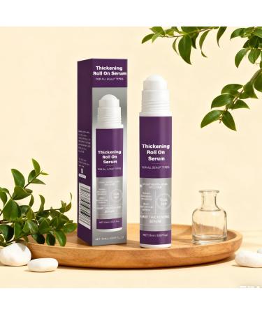  JINGLING JINGLING Roll-On - Thickening Treatment for Hair Growth - 15 ml - Gentle Scalp Oil - For Straight Curly Damaged Fine and Dry Hair - For Home and Travel - Buy Online on GoSupps.com