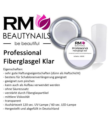 50ml Professional Fiberglass Builder Gel - Extra Strong Medium Thick Viscous | Buy Internationally - Buy Online on GoSupps.com