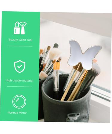 DOITOOL Make Up Mirrors Inspection Mirror Lash Tools Eyelash Applicator Tool Eyelash Application Mirror Eyelash Mascara Butterfly Lash Extension Products Stainless Steel Make up 18X6.5X0.5CM Golden - Buy Online on GoSupps.com