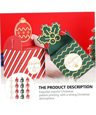 ABOOFAN Box Christmas Candy Box Fudge Christmas Goodies Bags Xmas Decor An Fruit Decorate - Buy Online on GoSupps.com