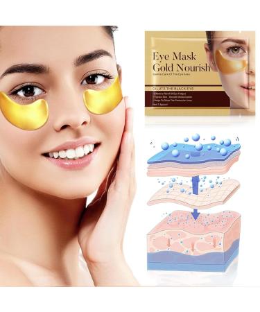 16 Pairs Under Eye Mask Reduce Dark Circles Puffy Eyes Undereye Bags Wrinkles - 24K Gold Under Eye Treatment Masks Gel Under Eye Patches Collagen Eye Mask for Under Eye Wrinkles (16 Pairs Boxed) - Buy Online on GoSupps.com