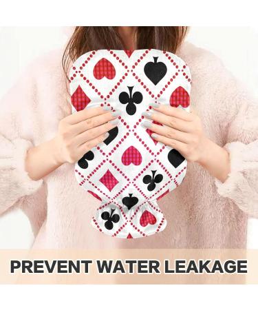 Naanle Heart Geometry 2L Large Transparent Hot Water Bottle | Pain Relief Hand & Foot Warmer | Ideal for Winter Warmth & Cold Therapy - Buy Online on GoSupps.com