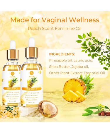 Buy 2 Packs Organic Yoni Oil for Women - Natural Vaginal Moisturizer & Deodorant | pH Balance Odor Relief Ingrown Hair Soothing with Pineapple Oil | 100% Natural 1 fl oz - Buy Online on GoSupps.com