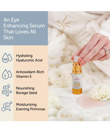 Renew Vegan Under Eye Serum | Dark Circles Puffiness & Aging Skin Relief | 0.5 oz - Buy Online on GoSupps.com