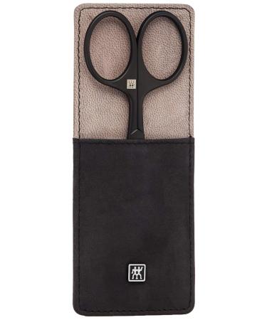 ZWILLING TWINOX M Beard Care Set - Premium Scissors & Comb with Cowhide Case | Beard Trimming Kit Black 97713-004-0 - Buy Online on GoSupps.com
