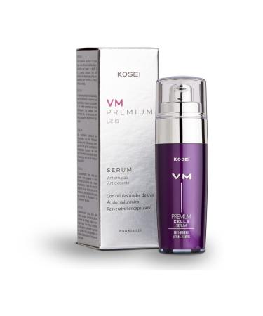 Kosei - VM Premium Cells - Anti-Wrinkle Serum - 30 ml - Wrinkle Filler - With Hyaluronic Acid - With Smoothing Effect - Alcohol Free - No Dyes - Vegan