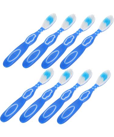 Magiclulu 30 STK Prison Toothbrush - Compact Tooth Cleaning Tools for Travel | Durable Plastic Toothbrushes in Blue - Ideal for Prison Requirements - Buy Online on GoSupps.com