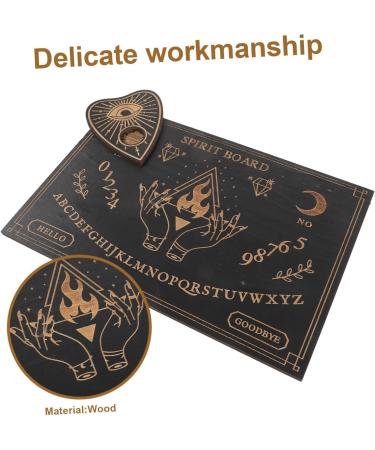 Doitool Metaphysical Ghost Board - Huckerschafe Hexenhandwerk Pendulum Wish & Speech Board | Wicca Altar Panel - Buy Online on GoSupps.com