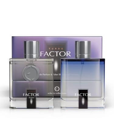 Men Perfume Gift Set - Eau de Parfum and After Shave - INSPIRED by I A ING Cologne for Men - Tangerine Orange Cranberry Sandalwood - 100ml/3.4oz Each