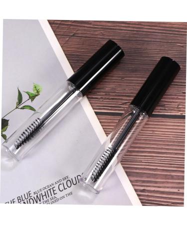 FOYTOKI 10pcs Mascara Bottle Empty Mascara Tube for oil Eyelash Tubes Vials Bottle Clear Black 1 g (Pack of 1) Black - Buy Online on GoSupps.com