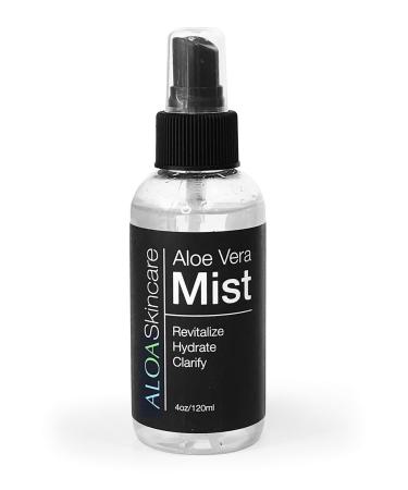 ALOA Skincare Aloe Mist 4oz Face Mist Spray Organic Formula for Clear Skin