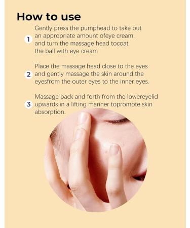 Hydrating Snail Peptide Eye Cream - Tightens Skin Reduces Dark Circles & Fine Lines - Buy Online on GoSupps.com