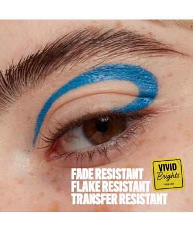 NYX Vivid Brights Liquid Liner Cobalt Crush - Smear-Resistant Eyeliner - Buy Online on GoSupps.com
