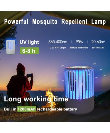 Mosquito Zapper Lamp Bug Zapper Mosquito Repellent Electric Light 360 Powerful USB Fly Zapper Control Traps for Indoor and Outdoor - Buy Online on GoSupps.com