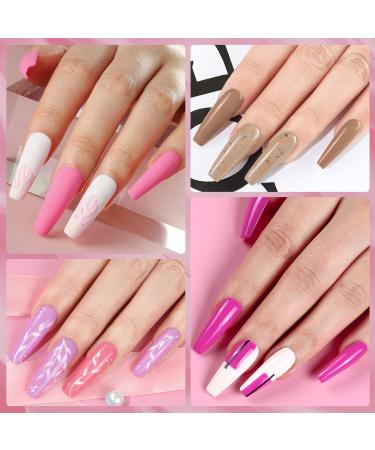 PEACECOLOR Gel Nail Kit with 36W Lamp - 20 Color Starter Set with Glossy & Matte Top Coats - Manicure Tools for DIY at Home - Buy Online on GoSupps.com
