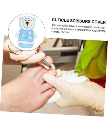minkissy Cuticle Nipper Protective Cap Manicure Tools Silica Gel Safety Mask Pedicure Cuticle Protector - Buy Online on GoSupps.com