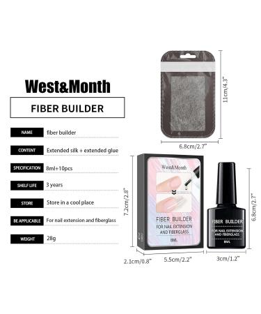 Fowybe Fiberglass Nail Extension Set - Silk Wrap for Nails Nail Repair & Gel Nail Art Kit - Buy Online on GoSupps.com