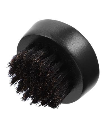 Fomiyes hairbrush Taschbartbrush for men wild boar bristle beard for men wood walnut style men bear men clean broken hair bristle hair hairstyle brushes man 5.5x5.5cm black
