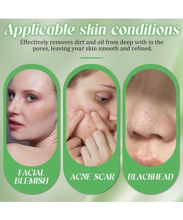 Henjunu Green Tomato Clay Mask Korean Face Mask Facial Clay Mask for Cleansing Pores and Reducing Acne and Blackheads 100g - Buy Online on GoSupps.com