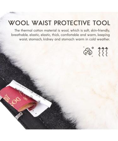 Warm Belt Brace - Thermal Lumbar Support for Men & Women - Cashmere Back Warmer & Belly Adhesive Protector - Buy Online on GoSupps.com