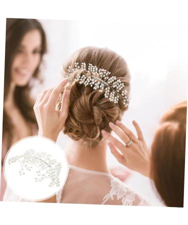 FRCOLOR Wedding Hair Comb bridal headpiece bridal hair comb women hair comb wedding accessories bride white Bridal Hair Accessories - Buy Online on GoSupps.com