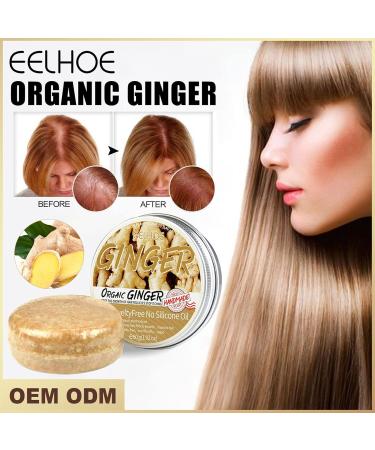 Joyivike Hair Shampoo Soap Ginger Shampoo Soap for Hair Regrowth Ginger Shampoo Soap for Hair Growth Ginger Solid Shampoo for Men and Women - Buy Online on GoSupps.com