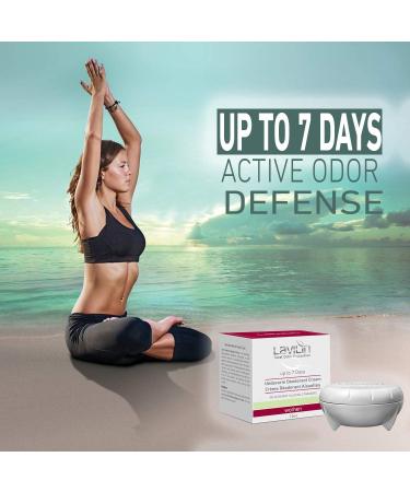 LAVILIN Underarm Deodorant Cream For Women - Up to 7-Days Protection The Ultimate and Different Way to Prevent Unpleasant Odors Alcohol Paraben & Aluminum Free - Cruelty-Free - Kind to your Skin - Buy Online on GoSupps.com