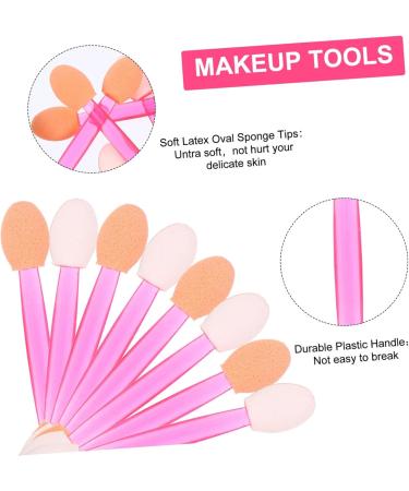 VINTORKY 80pcs Makeup Brush Eyeshadow Sponge Makeup Eyeshadow Applicator Non Latex Plastic - Buy Online on GoSupps.com